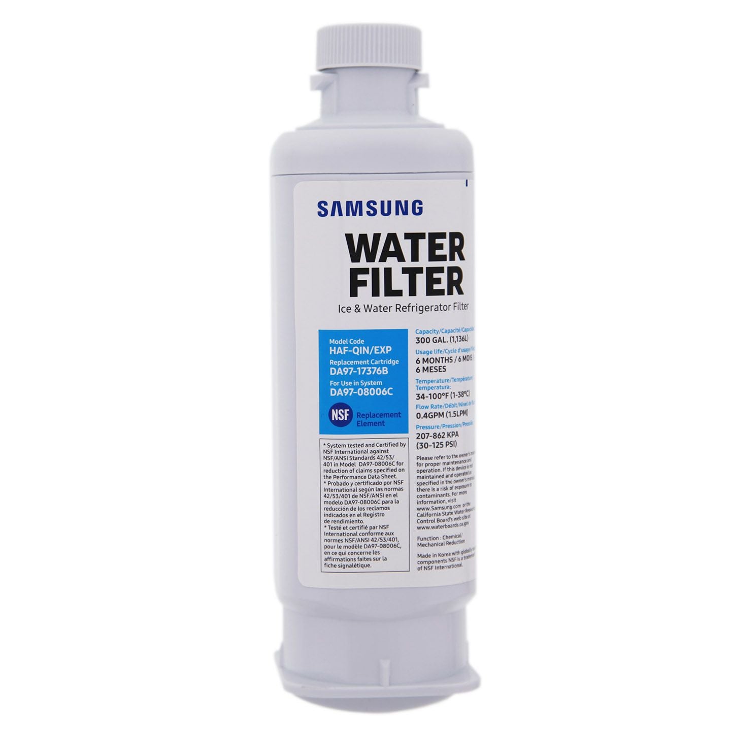 DA97-17376B/HAF-QIN Samsung Refrigerator Water Filter - DiscountFilterStore.com