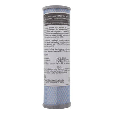 HAC-10-LR-W Harmsco Chlorine and Lead Removal Whole House Filter - Whole House Cartridges - 34.05 - DiscountFilterStore.com