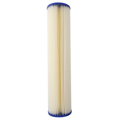WB-HB-20-20W Harmsco Pleated Commercial Water Filter Cartridge - Whole House Cartridges - 51.99 - DiscountFilterStore.com