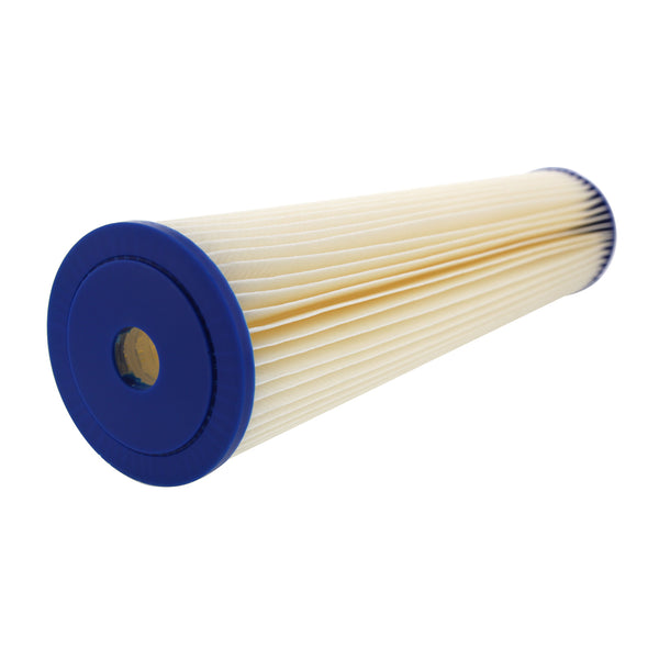 WB-HB-20-20W Harmsco Pleated Commercial Water Filter Cartridge - Whole House Cartridges - 51.99 - DiscountFilterStore.com