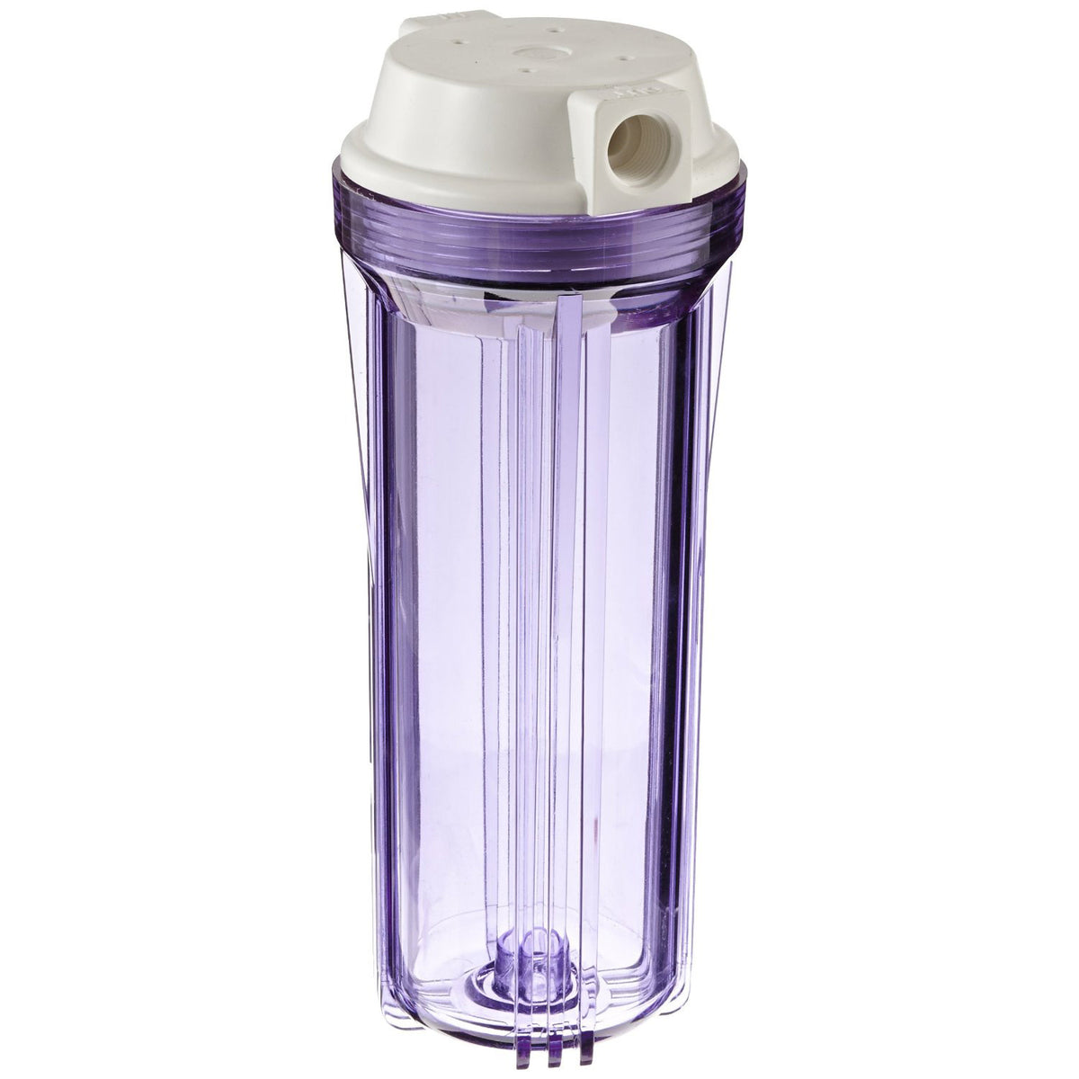 Hydronix HF2-10CLWH12 Clear 10-inch x 2.5-inch Filter Housing - DiscountFilterStore.com