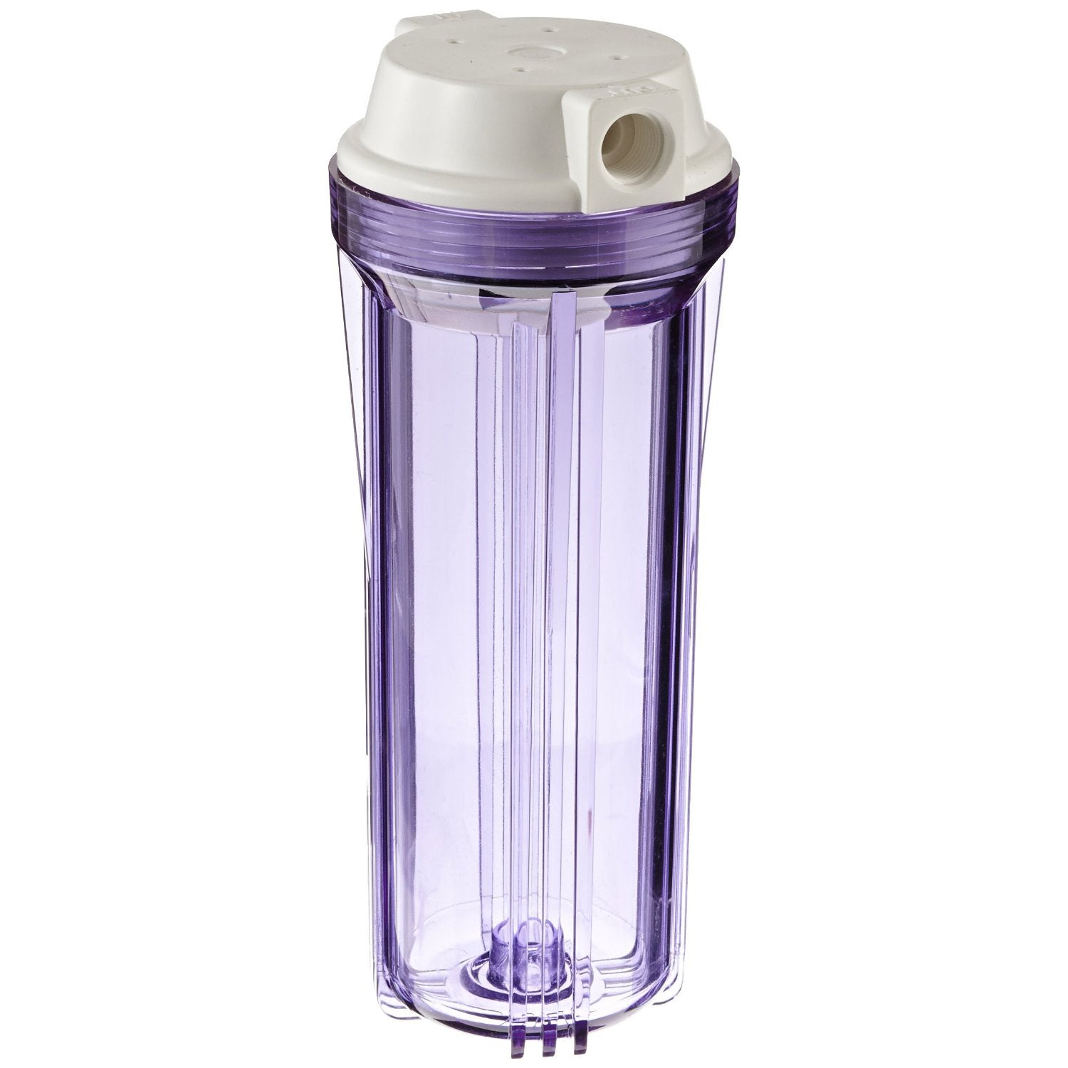 Hydronix HF2-10CLWH12 Clear 10-inch x 2.5-inch Filter Housing - DiscountFilterStore.com