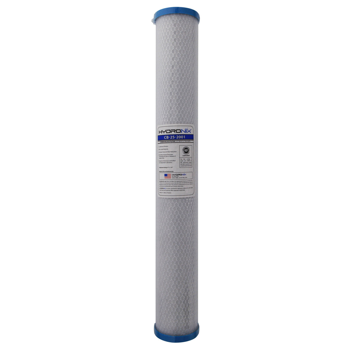 CB-25-2001 Hydronix Carbon Water Filter Replacement