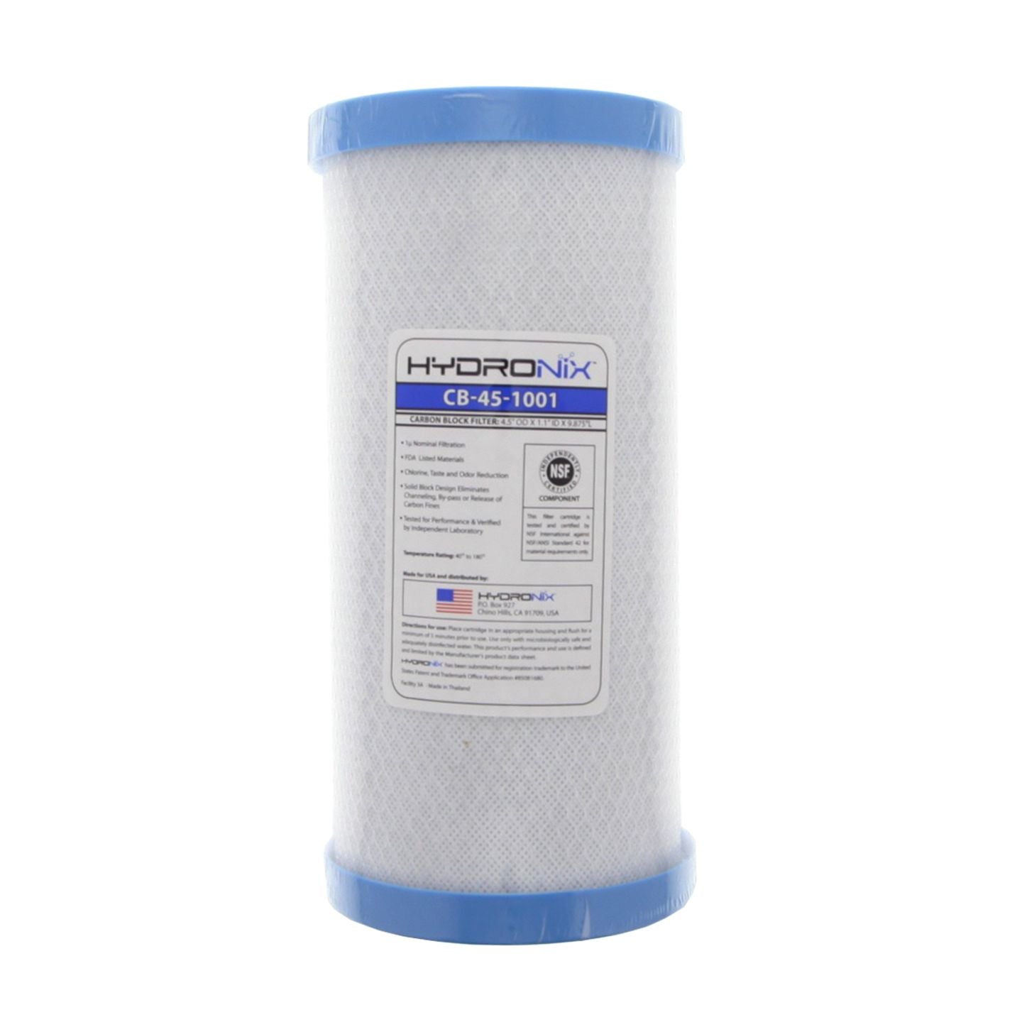 CB-45-1001 Hydronix Replacement Whole House Filter Cartridge - DiscountFilterStore.com