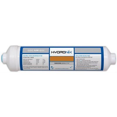 ICF-10Q38 Hydronix Inline Coconut Carbon Filter - Inline & RO Filters - 14.69 - DiscountFilterStore.com