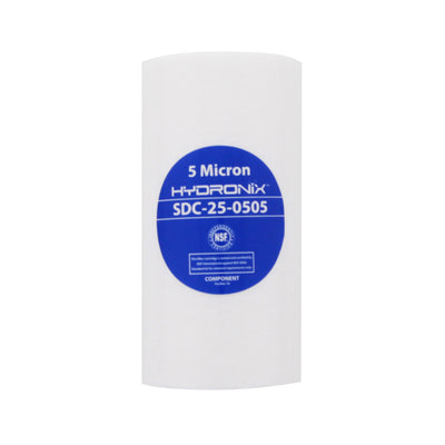 SDC-25-0505 Hydronix Sediment Water Filter Cartridge - Whole House Cartridges - 7.99 - DiscountFilterStore.com
