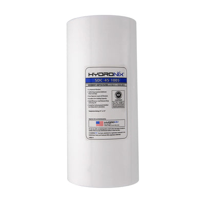 SDC-45-1005 Hydronix Whole House Replacement Sediment Filter Cartridge - Whole House Cartridges - 24.99 - DiscountFilterStore.com