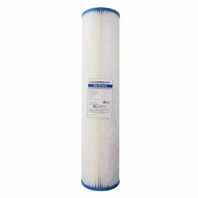 SPC-45-2030 Hydronix Pleated Sediment Water Filter - Whole House Cartridges - 34.99 - DiscountFilterStore.com