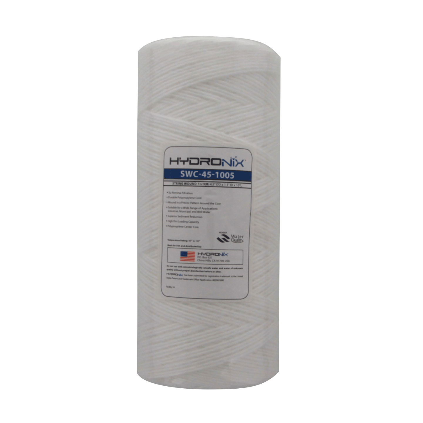 SWC-45-1005 Hydronix String Wound Sediment Water Filter - DiscountFilterStore.com
