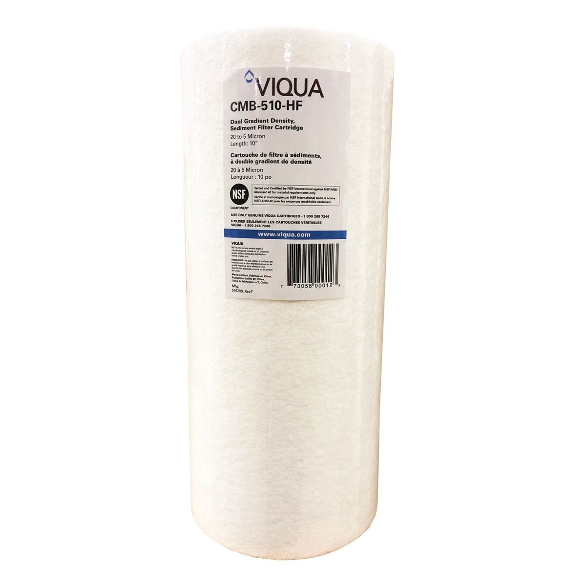 CMB-510-HF Viqua Sediment Whole House Filter - DiscountFilterStore.com