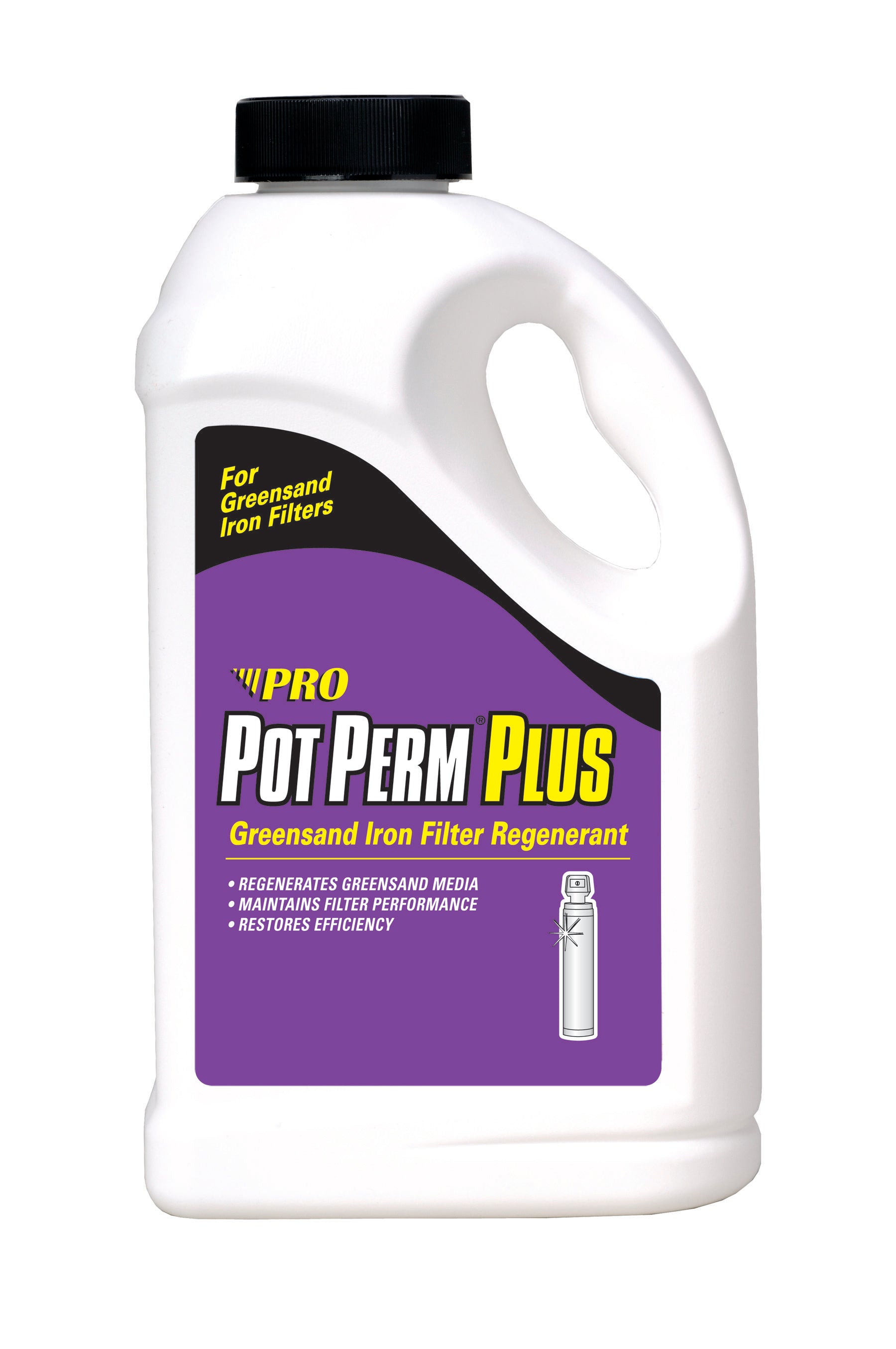 Pro Products Pot Perm Iron Filter Regenerant (KP65N, Free Flow 76 oz.) - DiscountFilterStore.com