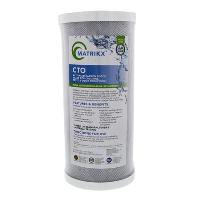 MATRIKX 32-450-10-GREEN / CTO2-HD10 KX Technologies MatrikX Whole House Filter Replacement Cartridge - Whole House Cartridges - 31.13 - DiscountFilterStore.com