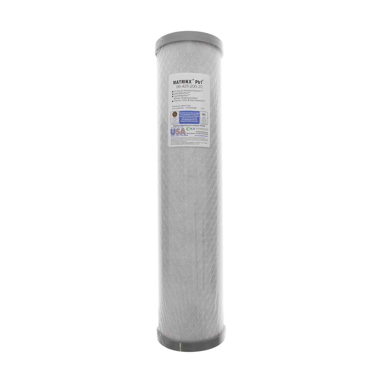 MATRIKX-Pb1-HD20 KX Technologies MatrikX Whole House Filter Replacement Cartridge