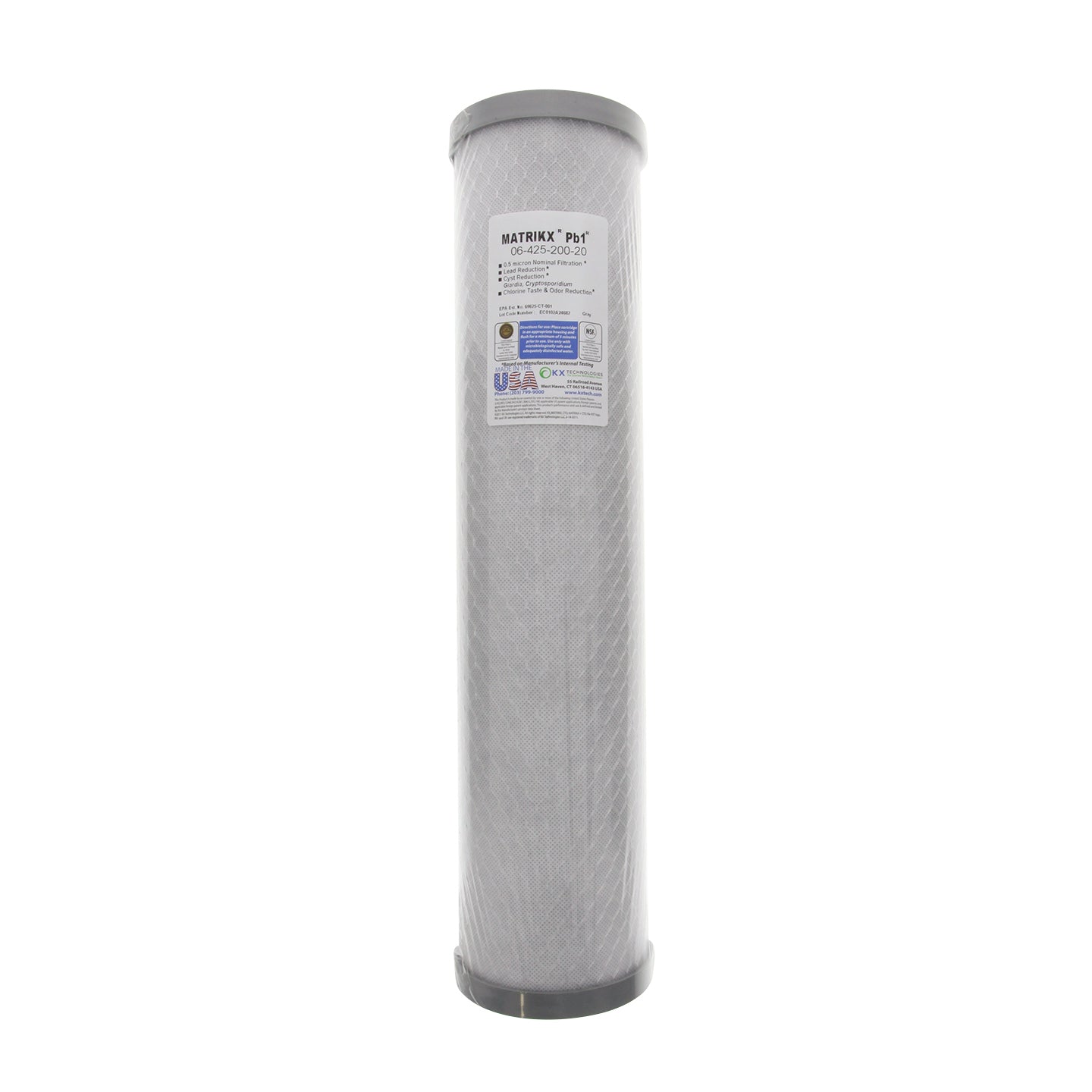 MATRIKX-Pb1-HD20 KX Technologies MatrikX Whole House Filter Replacement Cartridge