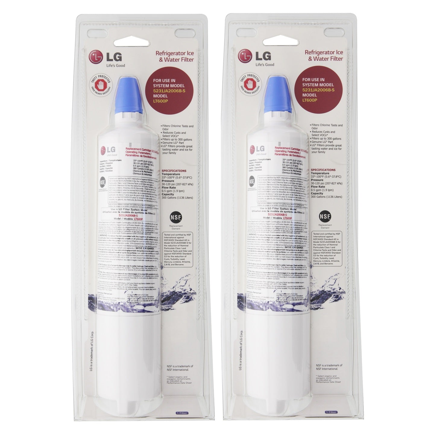 5231JA2006B / LT600P LG Refrigerator Water Filter - Refrigerator Filters - 49.99 - DiscountFilterStore.com
