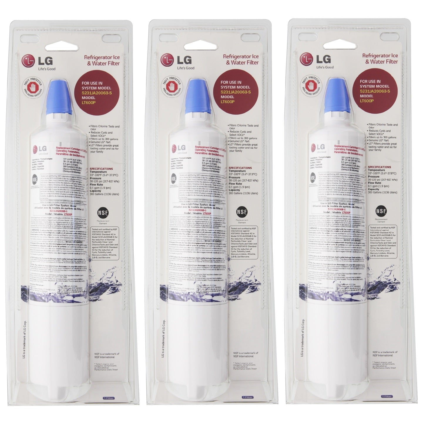 5231JA2006B / LT600P LG Refrigerator Water Filter - Refrigerator Filters - 49.99 - DiscountFilterStore.com