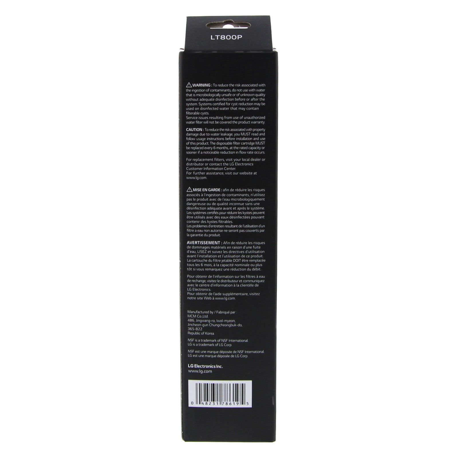 LT800P LG Refrigerator Water Filter - DiscountFilterStore.com