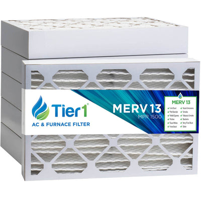 16x25x4 Merv 13 Universal Air Filter By Tier1 (6-Pack) - Air Filters - 176.64 - DiscountFilterStore.com