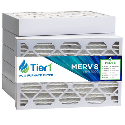 20x25x4 Merv 8 Universal Air Filter By Tier1 (6-Pack) - Air Filters - 110.81 - DiscountFilterStore.com