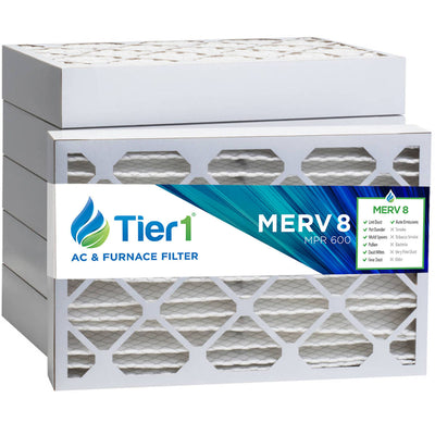16x25x4 Merv 8 Universal Air Filter By Tier1 (6-Pack) - Air Filters - 113.3 - DiscountFilterStore.com