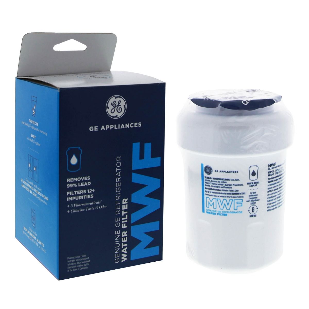 MWF/MWFP GE SmartWater Refrigerator Water Filter - DiscountFilterStore.com