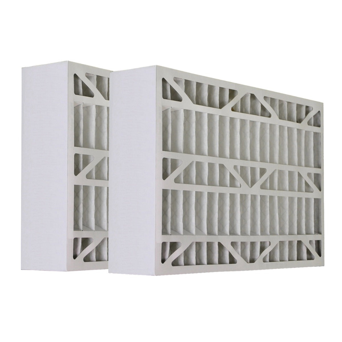 Tier1 brand replacement for White-Rodgers FR1400M-100 - 16 x 25 x 4 - MERV 11 (2-Pack) - DiscountFilterStore.com