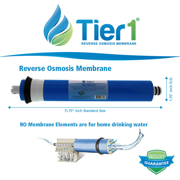 Aqua Flo Reverse Osmosis Membrane  (50 GPD) - Inline & RO Filters - 24.29 - DiscountFilterStore.com