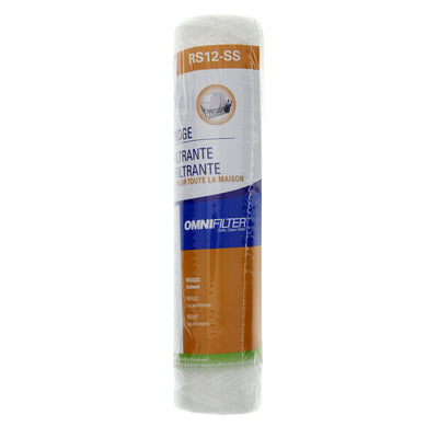 OmniFilter RS12-SS6-05 Polypropylene Sediment Filter - Whole House Cartridges - 4.99 - DiscountFilterStore.com