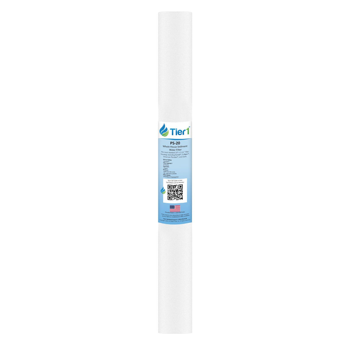 P5-20 Pentek Comparable Whole House Sediment Water Filter by Tier1 - DiscountFilterStore.com