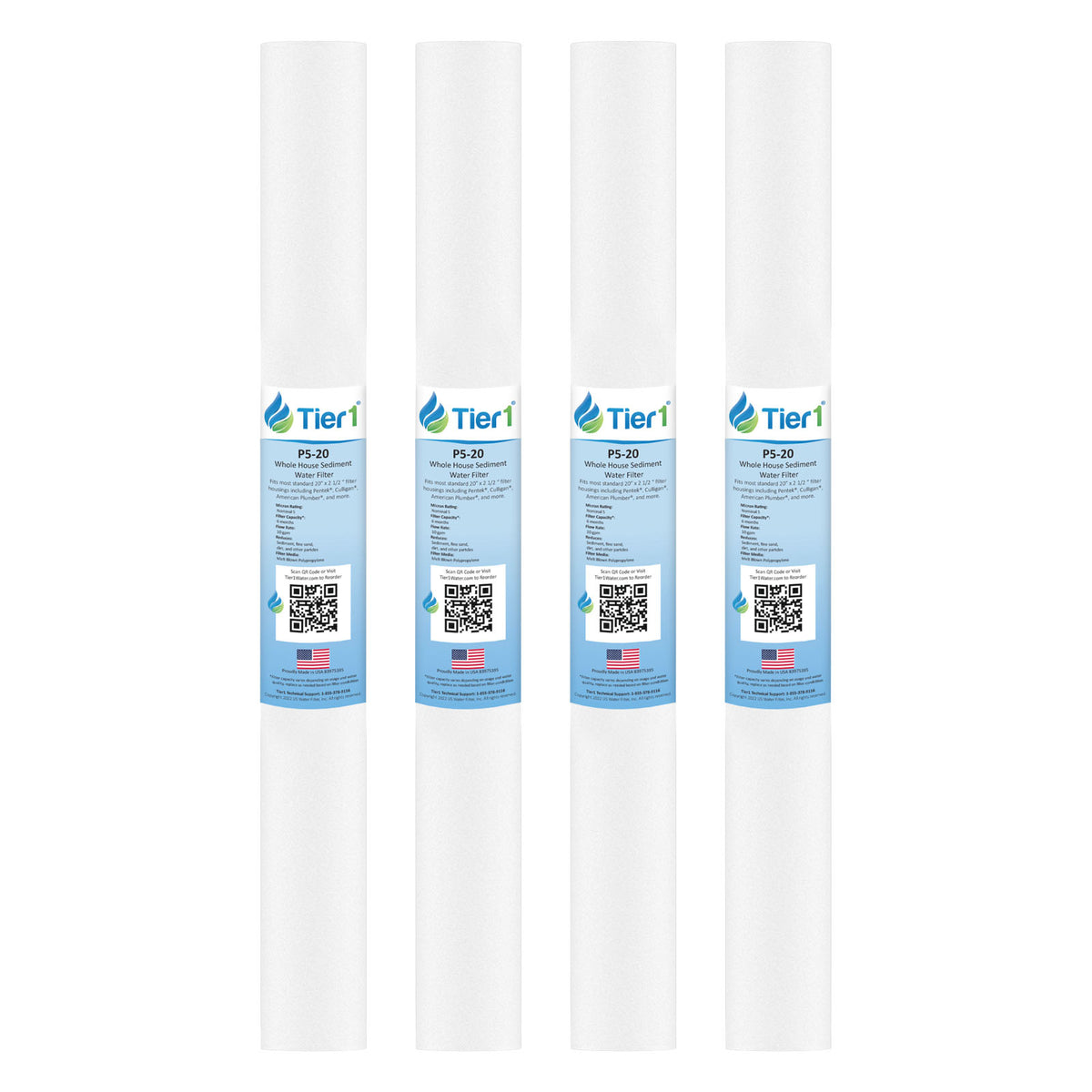 P5-20 Pentek Comparable Whole House Sediment Water Filter by Tier1 - DiscountFilterStore.com