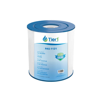 Tier1 Pool Filter for Size 1 (2-Pack) -Washable Trilobal Dirt-Lock Pleats - Pool and Spa Filters - 7.08 - DiscountFilterStore.com