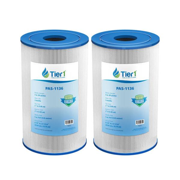 Tier1 Pool Filter for 58600, 59900 & F18 -Washable Trilobal Dirt-Lock Pleats - Pool and Spa Filters - 9.16 - DiscountFilterStore.com
