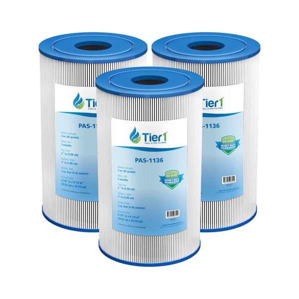 Tier1 Pool Filter for 58600, 59900 & F18 -Washable Trilobal Dirt-Lock Pleats - Pool and Spa Filters - 9.16 - DiscountFilterStore.com