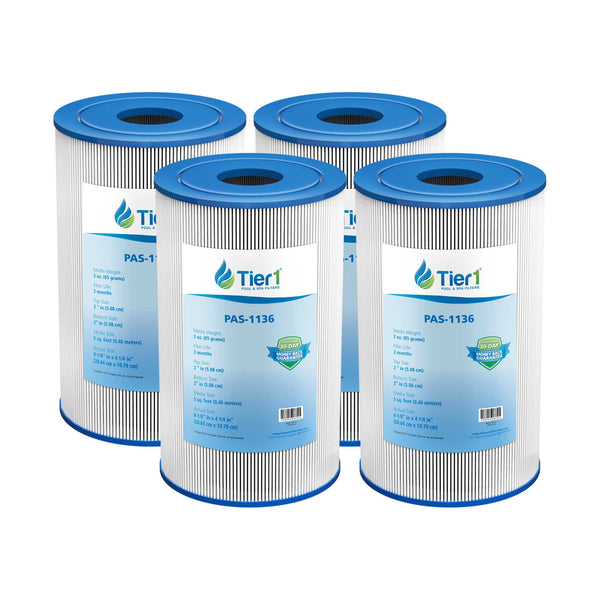 Tier1 Pool Filter for 58600, 59900 & F18 -Washable Trilobal Dirt-Lock Pleats - Pool and Spa Filters - 9.16 - DiscountFilterStore.com