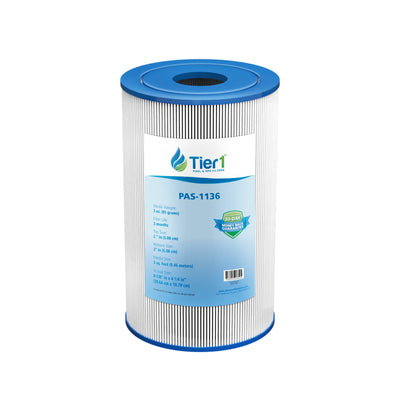 Tier1 Pool Filter for 58600, 59900 & F18 -Washable Trilobal Dirt-Lock Pleats - Pool and Spa Filters - 9.16 - DiscountFilterStore.com