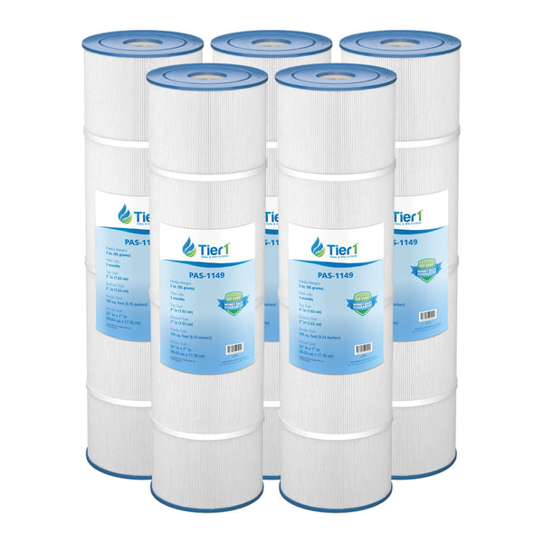 Tier1 Pool Filter for Clean & Clear Plus 420 -Washable Trilobal Dirt-Lock Pleats - Pool and Spa Filters - 38.25 - DiscountFilterStore.com
