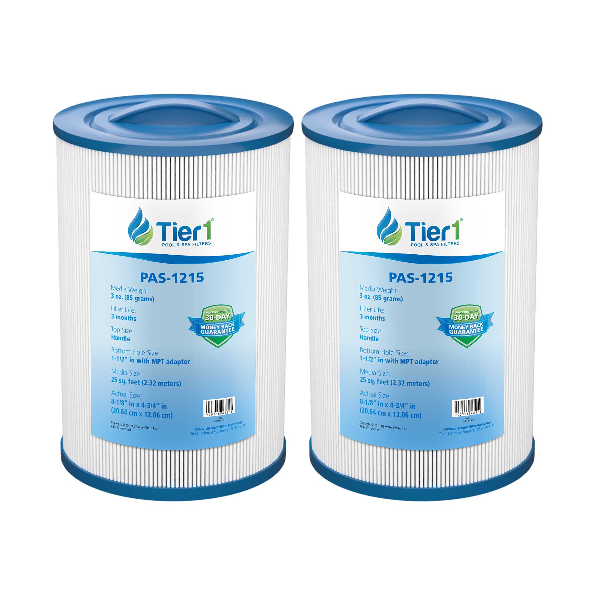 8-1/8 x 4-3/4 Inch Tier1 Brand Replacement Filter For PDM25P4 - DiscountFilterStore.com
