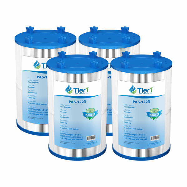Tier1 Spa Filter for Dimension One 1561-00 -Washable Trilobal Dirt-Lock Pleats - Pool and Spa Filters - 26.28 - DiscountFilterStore.com