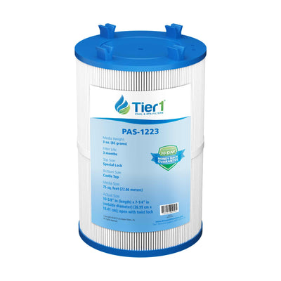 Tier1 Spa Filter for Dimension One 1561-00 -Washable Trilobal Dirt-Lock Pleats - Pool and Spa Filters - 26.28 - DiscountFilterStore.com