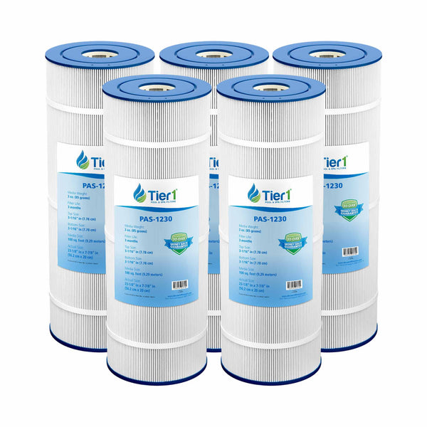 Tier1 Pool Filter for PacFab PFAB100 -Washable Trilobal Dirt-Lock Pleats - Pool and Spa Filters - 38.75 - DiscountFilterStore.com
