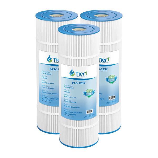 Tier1 Pool Filter for PacFab PFAB60 -Washable Trilobal Dirt-Lock Pleats - Pool and Spa Filters - 31.33 - DiscountFilterStore.com