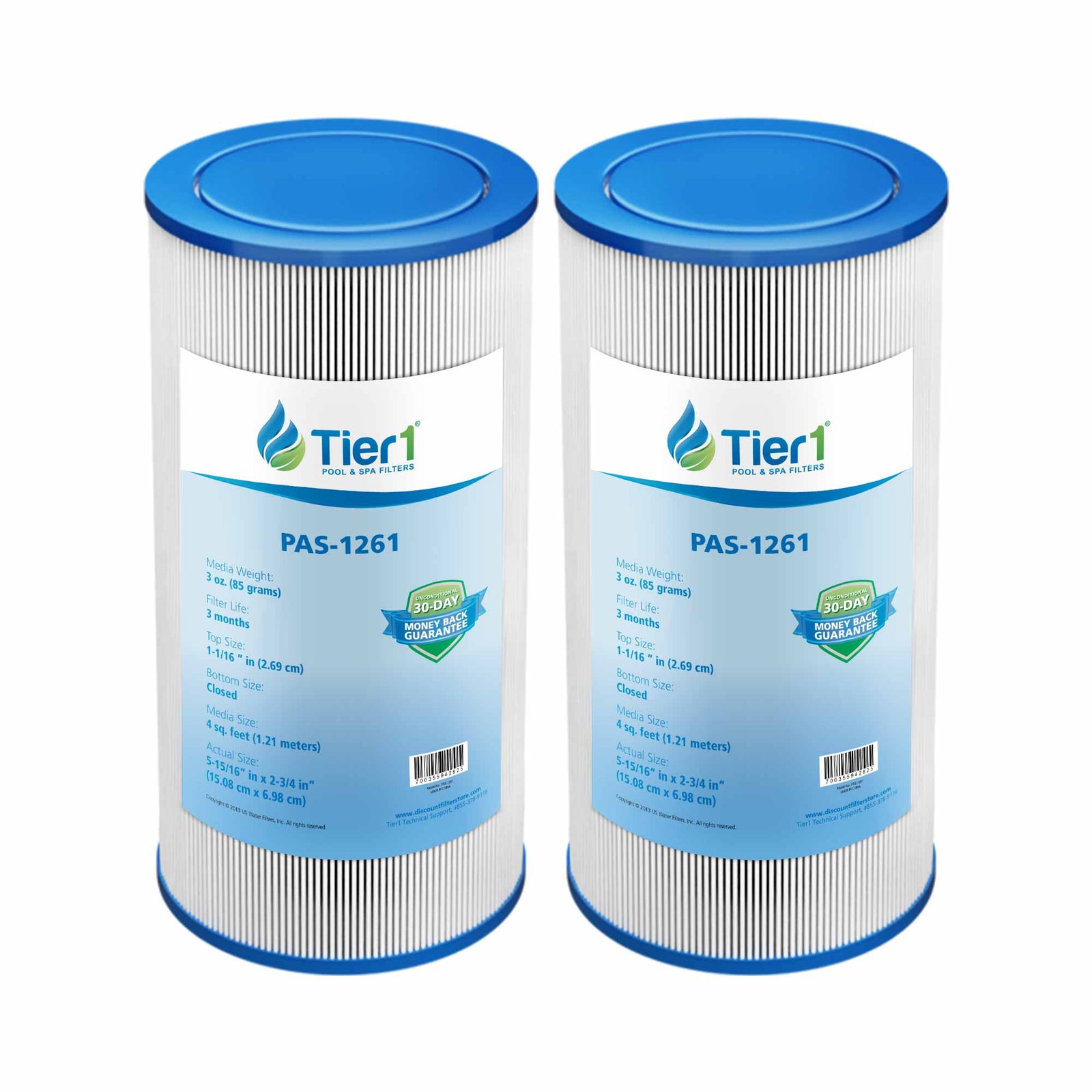 Tier1 Spa Filter for Icon 136629 3-7 SF Skim -Washable Trilobal Dirt-Lock Pleats