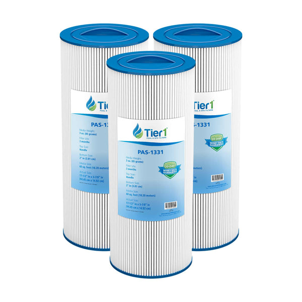 Tier1 Pool Filter for Jacuzzi J400 Filter -Washable Trilobal Dirt-Lock Pleats - Pool and Spa Filters - 23.75 - DiscountFilterStore.com