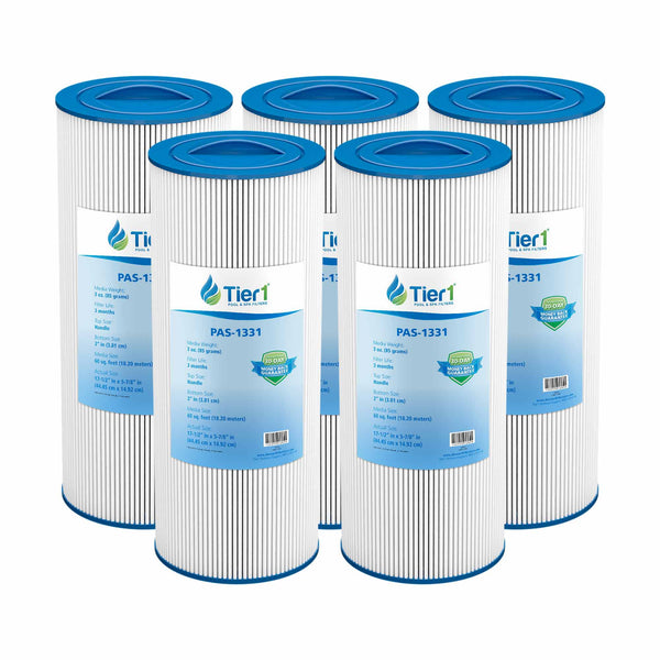 Tier1 Pool Filter for Jacuzzi J400 Filter -Washable Trilobal Dirt-Lock Pleats - Pool and Spa Filters - 23.75 - DiscountFilterStore.com