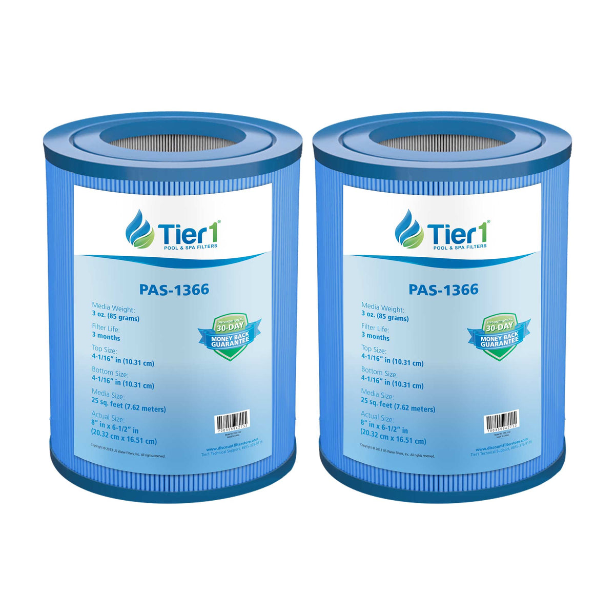 8 x 6-1/2 Inch Tier1 Brand Replacement Filter For PMA25-M - DiscountFilterStore.com