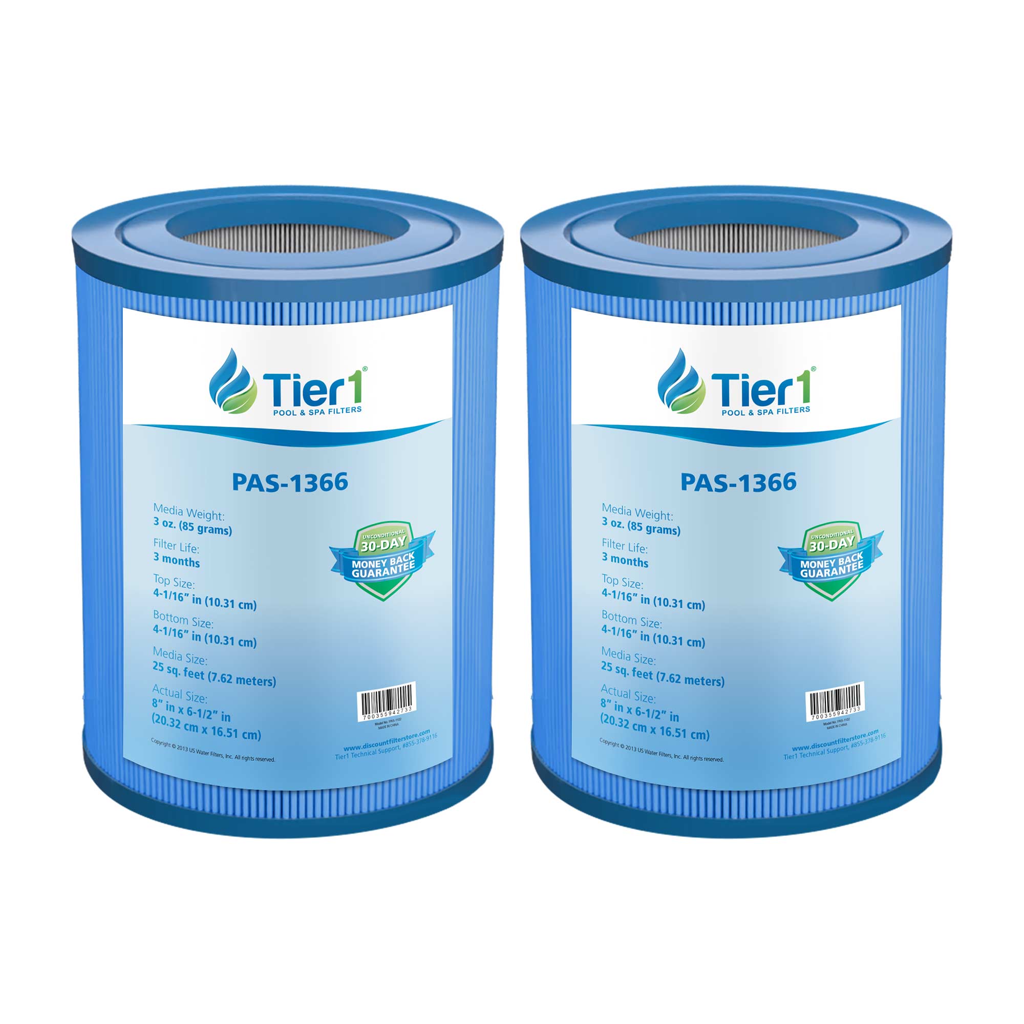 8 x 6-1/2 Inch Tier1 Brand Replacement Filter For PMA25-M - DiscountFilterStore.com
