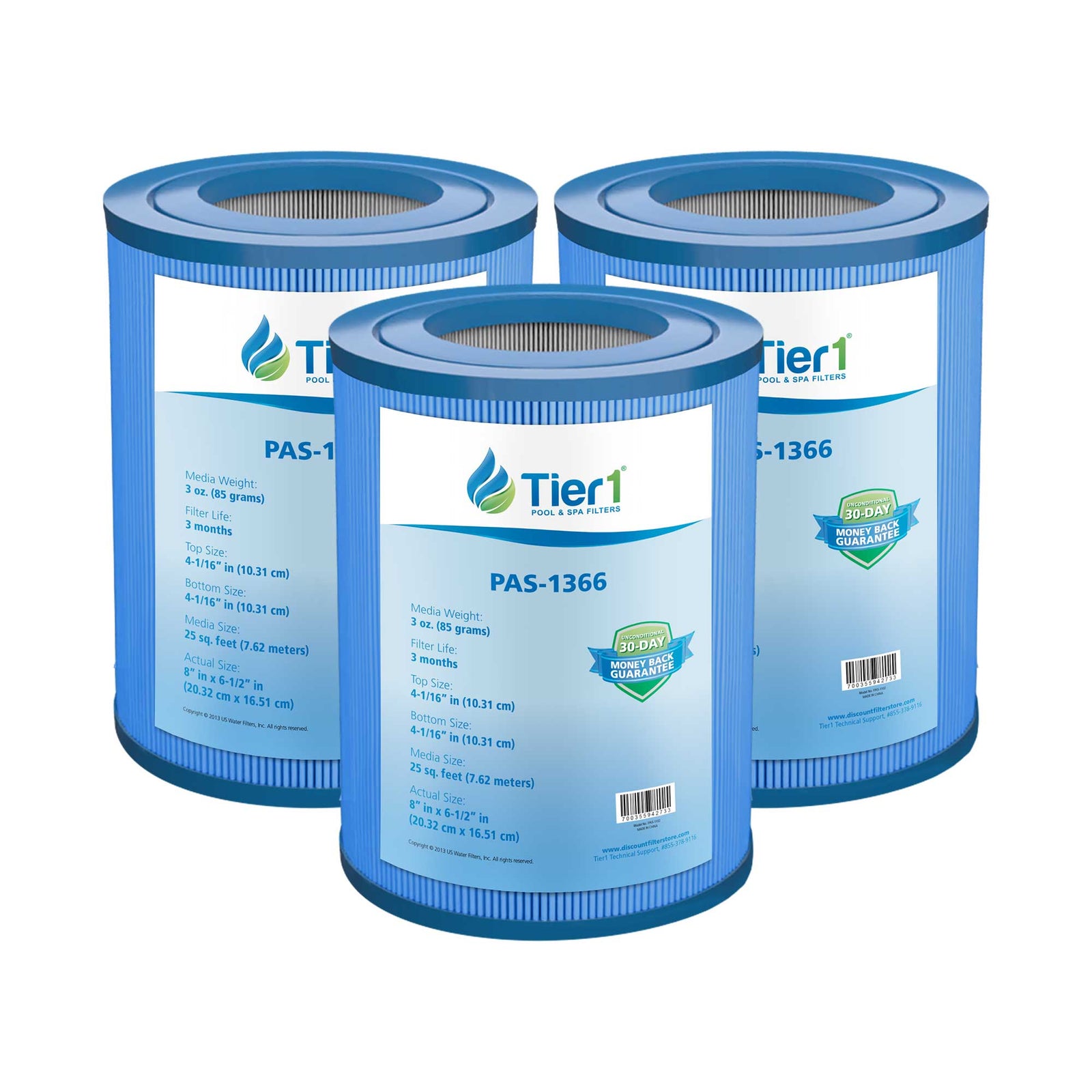 8 x 6-1/2 Inch Tier1 Brand Replacement Filter For PMA25-M - DiscountFilterStore.com