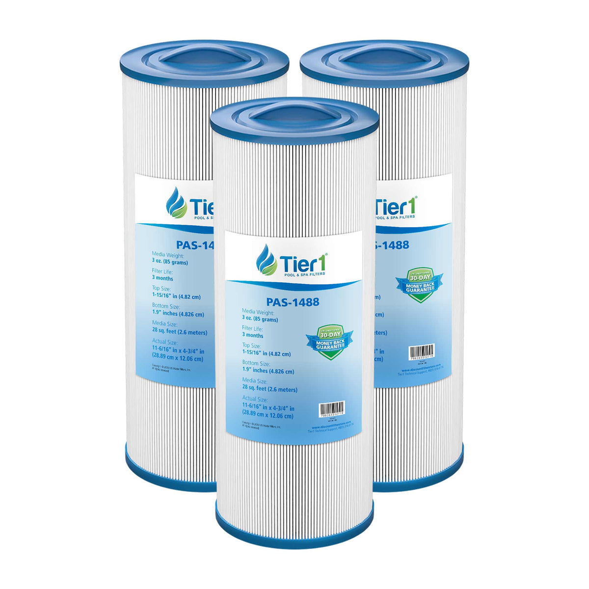 11-3/8 x 4-3/4 Inch Tier1 Brand Replacement Filter For PSG27.5 - DiscountFilterStore.com