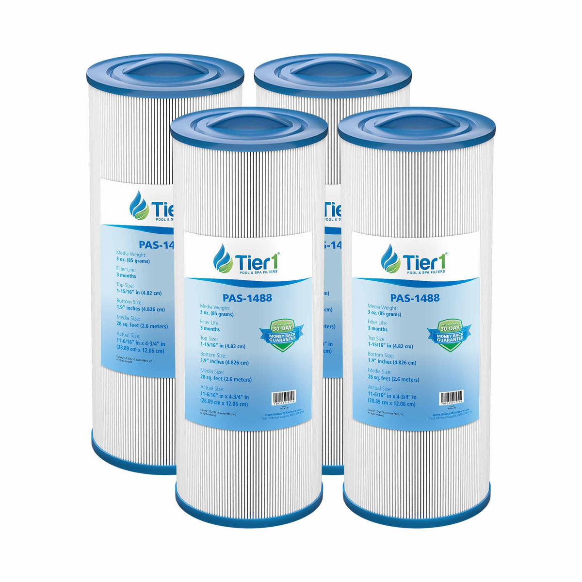 11-3/8 x 4-3/4 Inch Tier1 Brand Replacement Filter For PSG27.5 - DiscountFilterStore.com