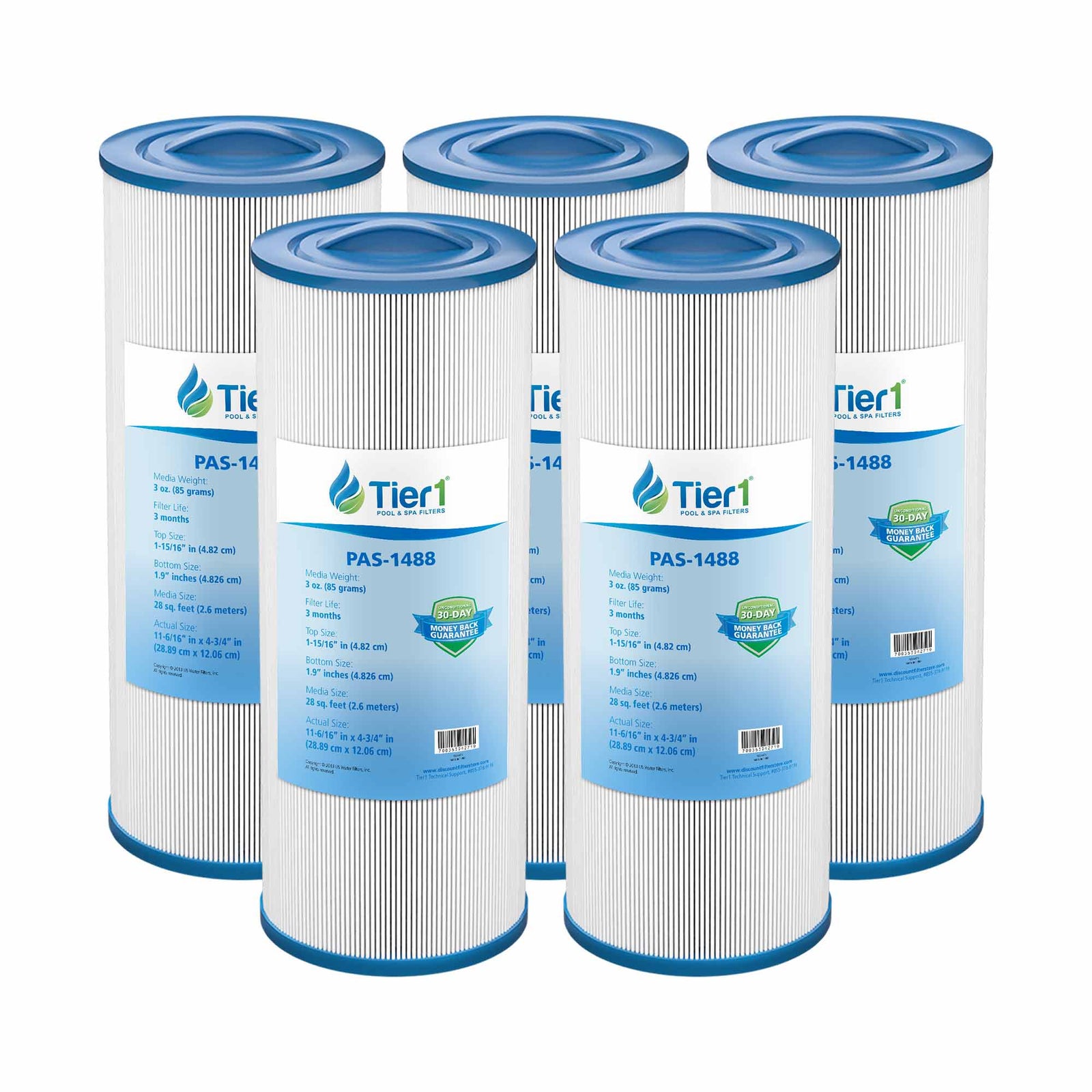 11-3/8 x 4-3/4 Inch Tier1 Brand Replacement Filter For PSG27.5 - DiscountFilterStore.com